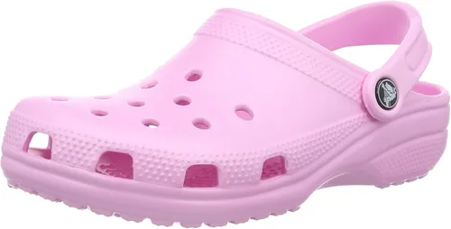 Vista 101 de Zuecos Crocs clásicos con diseño de teñido anudado marmoleado para mujer
