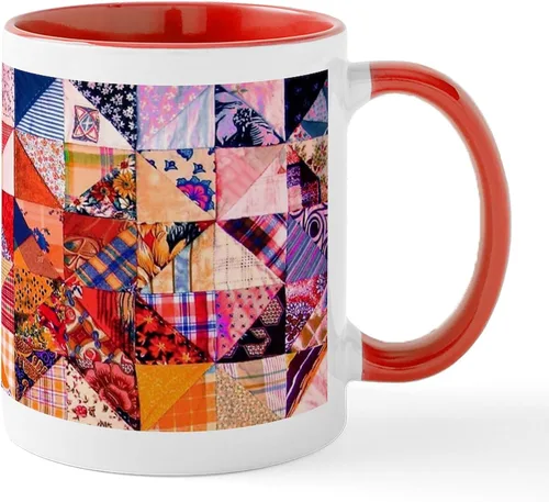 Vista 113 de CafePress Ascii - Taza de café de cerámica, taza de té, 11 onzas