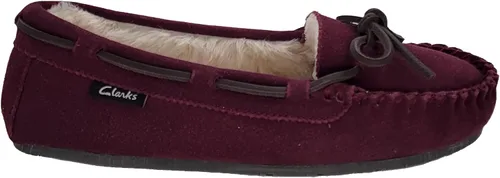 Vista 2 de Clarks Mocasines de gamuza para mujer para interiores y exteriores