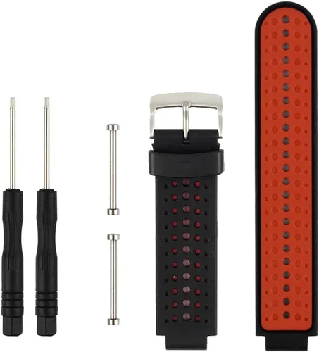 Vista 4 de Correa de repuesto para reloj inteligente Garmin Forerunner 220/230/235/620/630/735XT/235Lite, talla única