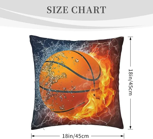Vista 6 de Funda de cojín cuadrada de felpa corta súper suave para decoración del hogar, con cremallera invisible, 18 x 18 pulgadas, sin relleno, temática
