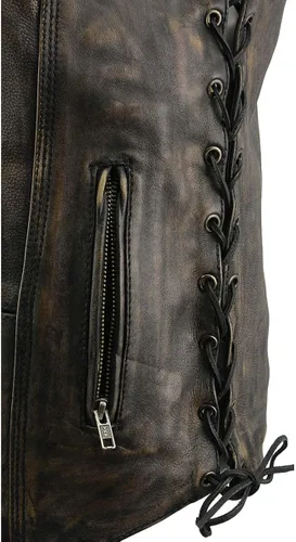 Vista 8 de Milwaukee Chaleco envejecido de 10 bolsillos para hombre