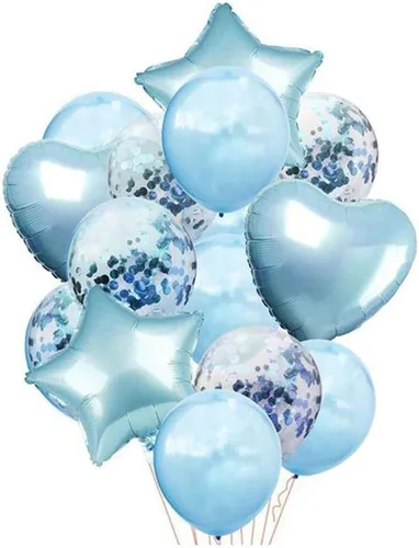 Vista 39 de 10 globos de papel de aluminio con forma de corazón de oro rosa, globos de helio, decoraciones de fiesta de cumpleaños, globos de boda para niños