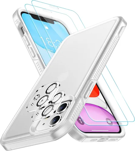 Vista 8 de SPIDERCASE Funda a prueba de golpes para iPhone 11, [protección contra caídas de grado militar de 10 pies], con 2 piezas