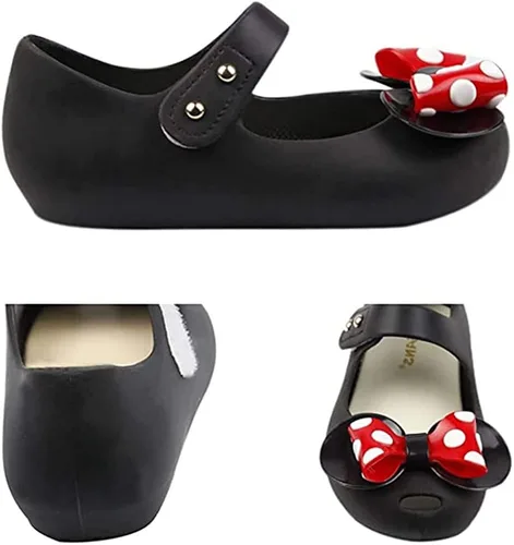 Vista 3 de iFANS - Sandalias de princesa para niñas, diseño de lunares