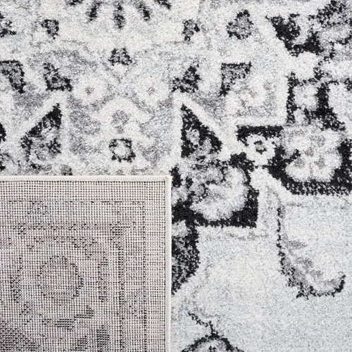 Vista 8 de SAFAVIEH Tulum Collection - Alfombra para pasillo, 2 x 9 pies, diseño de medallón, no desprende pelusa y fácil de limpiar, ideal para sala de estar