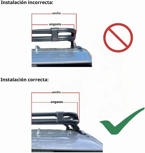 Vista 6 de Cesta de techo resistente compatible con Toyota RAV4 (2019-2025)