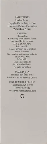 Vista 3 de DEMETER colonia con vaporizador para mujer de 4 onzas