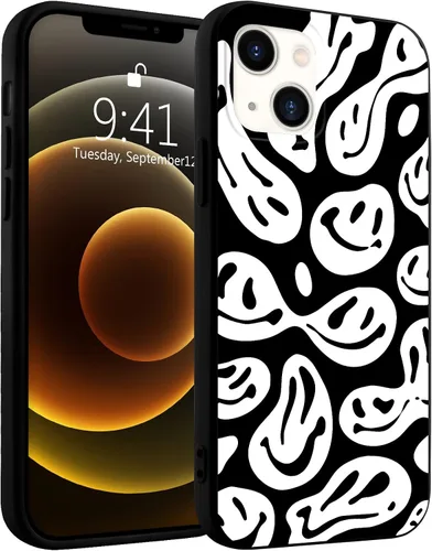 Vista 10 de Funda con estampado de dragón para iPhone 7/8 Plus, silicona líquida negra fresca para niñas y niños, funda de goma de gel suave de moda de cuerpo