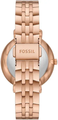 Vista 4 de Fossil - Jacqueline reloj de cuarzo de acero inoxidable para mujer