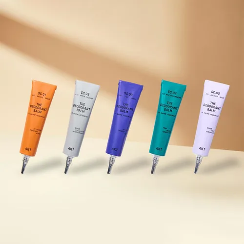 Vista 2 de AKT Mini Deodorant Balms Discovery Set, Pack of 5 x 0.16 Fl Oz, All Genders