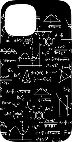 Vista 6 de Funda de regalo divertida para iPhone 16 con fórmula de matemáticas para profesor de matemáticas