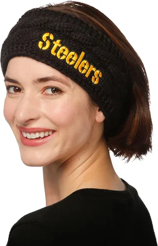 Vista 60 de FOCO Diadema de moda para mujer con logotipo de equipo de la NFL Gradiente impreso.