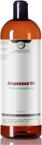 Vista 3 de Aceite portador de semilla de uva 100% refinado Italia - (4 oz)