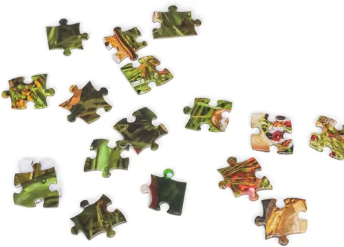 Vista 3 de Old World Christmas Rompecabezas de Navidad sabroso, rompecabezas temático de 500 piezas para diversión navideña, 24 x 18 pulgadas