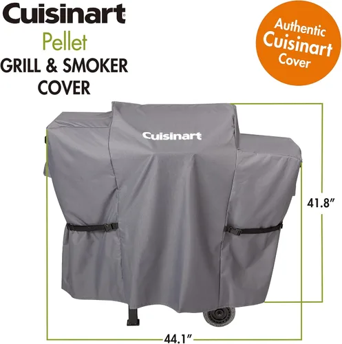 Vista 3 de Cuisinart CGC-4465 Cubierta para parrilla de pellets, 465 sq.in (la cubierta se adapta al CPG-465)