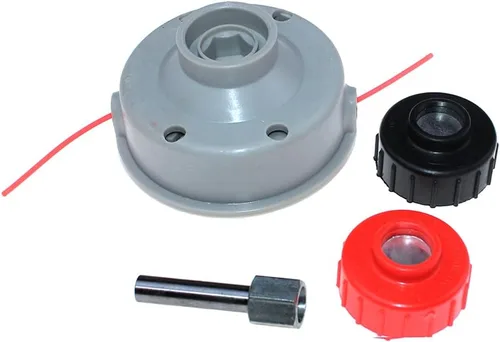Vista 3 de Conjunto de cabezal de cuerda de recortadora con retenedor de carrete de repuesto para Homelite RYOBI Toro String Trimmer Brushcutter PN 000998265