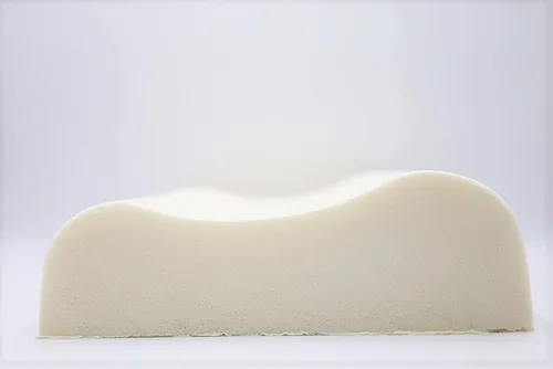 Vista 4 de Almohada de contorno para cuello, 100% látex orgánico.