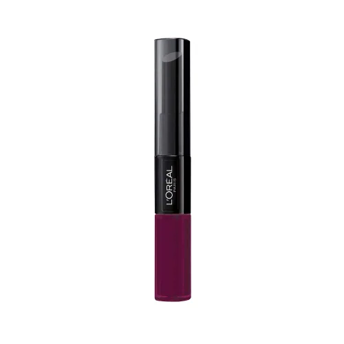 Vista 21 de Cosméticos labial de color duradero de L’oreal París, rosa (Rose Tattoo)