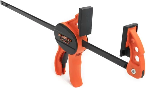 Vista 5 de Pony Jorgensen 33808 E-Z HOLD - Abrazadera para pasatiempos y manualidades (8 pulgadas), color naranja