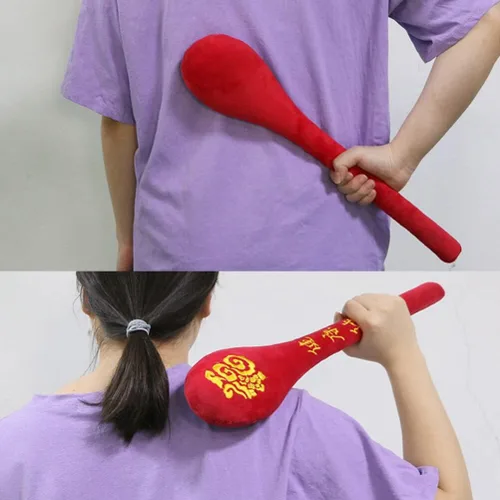 Vista 3 de Beavorty Shot Active Hammer Massaging Stick para masajeador de espalda, martillo de bola, herramienta de reflexología de algodón, bola de rodillo