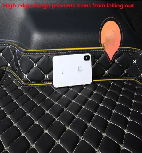 Vista 5 de 1 almohadilla para maletero de coche con almohadilla de maletero de múltiples capas de borde alto (para Optima 2011-2015)