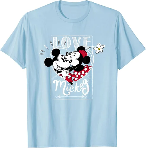 Vista 95 de Disney Mickey & Minnie Mouse Love Mickey - Camiseta para el día de San Valentín