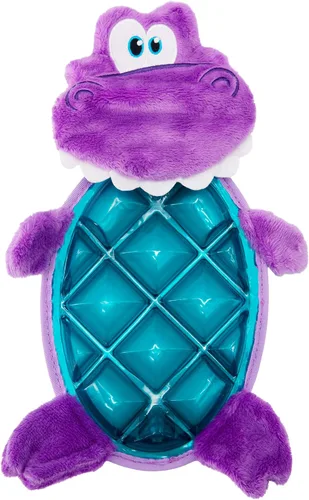 Vista 10 de Outward Hound Bubble Palz - Juguete de peluche para perro, caimán, tamaño L