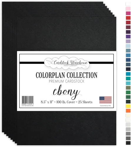Vista 14 de Cardstock Warehouse Colorplan Amatista púrpura – 8.5 x 11 pulgadas – 100 libras / 9.52 oz/m² de papel de cartulina mate premium – 25 hojas