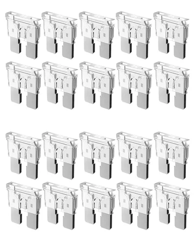 Vista 15 de Riseuvo 20 piezas Fusibles Estándar para Automóvil de 2A - Fusibles Automotrices de 2 AMPERIOS (ATO/APR/ATS), 32V (12/24V) Fusible de Cuchilla