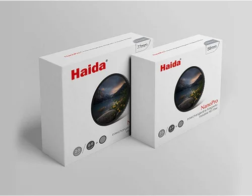 Vista 2 de Haida HD4649-67 Kit de filtro ND variable magnético intercambiable de 4 piezas de 2.638 in de vidrio óptico de 2 a 9 paradas