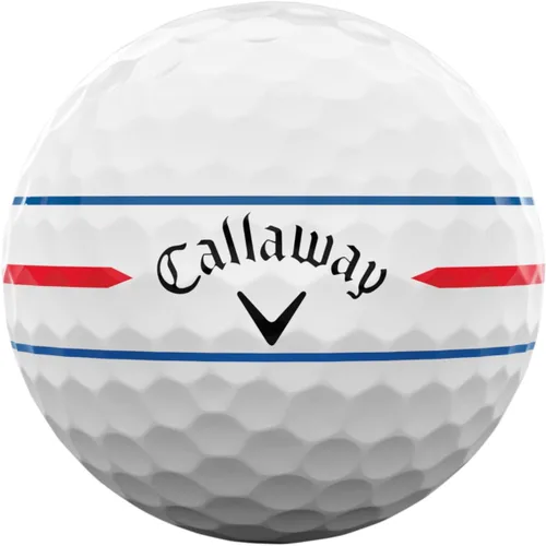 Vista 3 de Callaway Pelotas de golf 2026 suaves cromadas de golf Pista triple blanca 360
