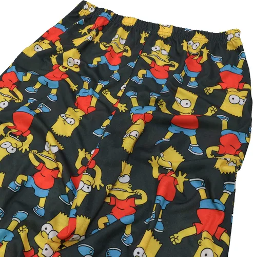 Vista 5 de Simpsons Boys' 2-Piece Loose-fit Pajamas Set