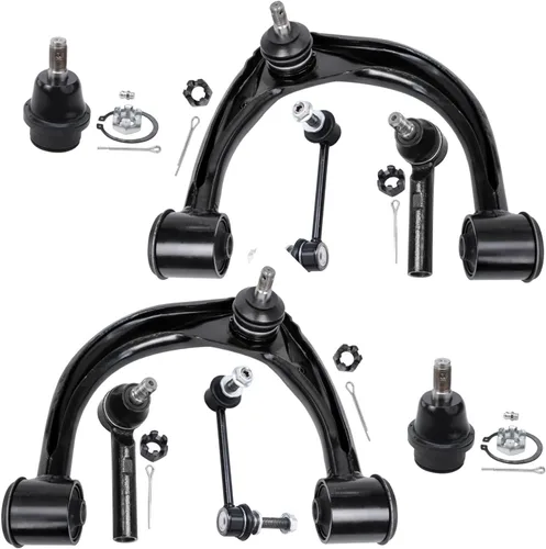 Vista 105 de Detroit Axle - Kit de brazos de control de extremo de 8 piezas para Toyota 2001-2003 Highlander 2002-2003 Camry Lexus ES300, 2 conjuntos de brazos