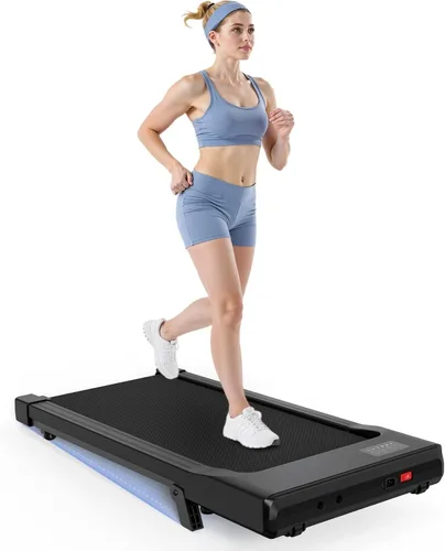 Vista 15 de Walking Pad with 6% Incline, 300LBS Capacity Under Desk Treadmill for Home Office, Quiet Portable Mini Treadmill with App & Remote Control, No
