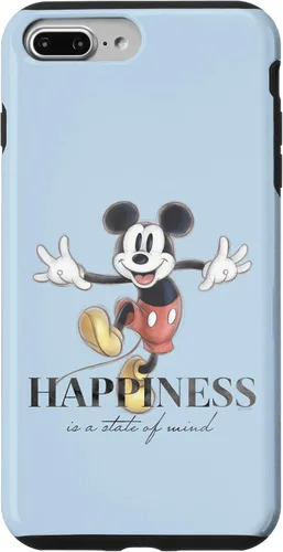 Vista 12 de Disney 100 aniversario Mickey Mouse D100 Quote Happiness Case para iPhone 17