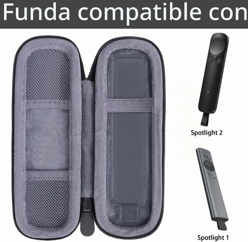 Vista 4 de co2CREA Estuche rígido para control remoto de presentación Logitech Estuche negro