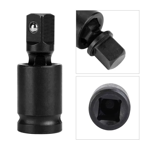 Vista 4 de Enchufe universal, juego de enchufes universales de impacto premium, adaptador de junta universal, llave de vaso oscilante de impacto de aire