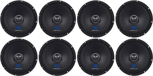 Vista 20 de Rockville RXM64 6.5 "150w 4 ohmios controlador de bajos medios altavoz de audio para coche de rango medio