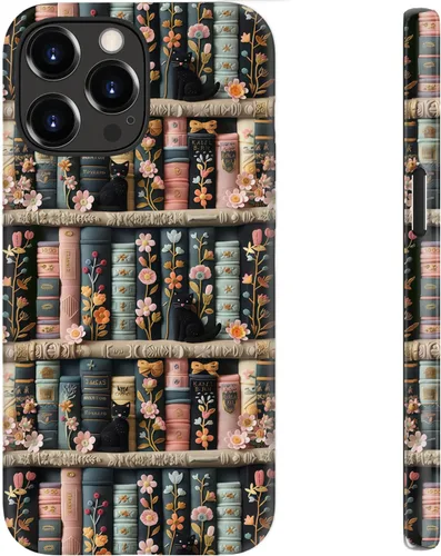Vista 63 de bemal Funda para iPhone 12 Mini, estética, vintage, floreciente, peonía, concha, femenina, compatible con MagSafe, moderna, única, moderna, moderna