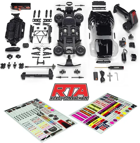Vista 28 de ARRMA 1/16 Mojave GROM 4X4 RTA KIT RC Camión Desierto Cepillado