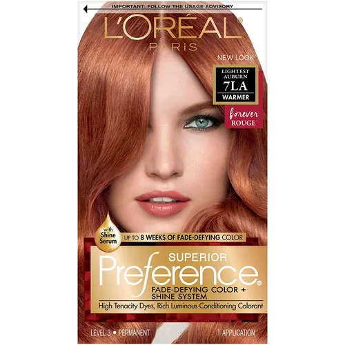 Vista 54 de L'Oreal Paris Superior Preference - Tinte permanente luminoso que desafía la decoloración para el cabello, tinte para el cabello hasta 9 semanas