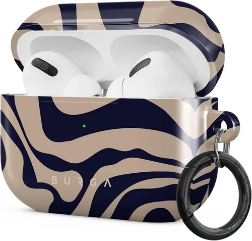 Vista 9 de Burga Funda para Airpods PRO 2019, Compatible con Funda de Apple AirPods, Funda Protectora de Carcasa Rígida de Plástico para Air Pods, Accesorios