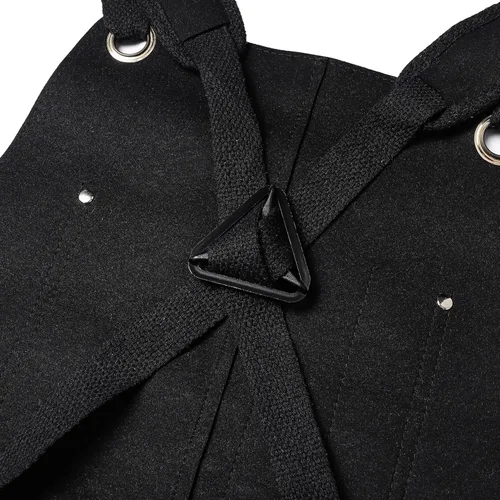 Vista 8 de Delantal funcional de múltiples bolsillos retardante e impermeable para carpintería al aire libre, electricista, parrilla, cocina, unisex