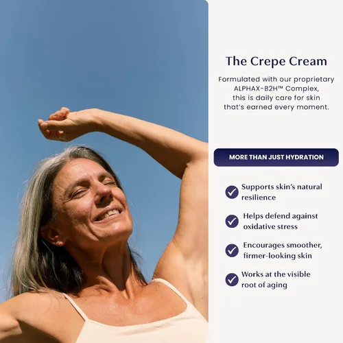 Vista 2 de SKINTENSIVE Crema de crepé - Crema avanzada para piel crepey para una apariencia más firme y suave - Formulada por dermatólogos entrenados