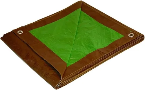 Vista 8 de Dry Top - Lona de poliéster multiusos de resistencia mediana, 5 x 7 pies, azul