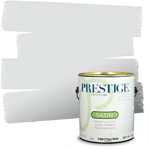 Vista 60 de Prestige Paints - 2 en 1, pintura base y pintura de exterior, E100-N-SW6988