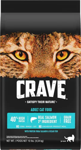 Vista 12 de Alimento seco para gatos CRAVE alto en proteína, sin cereales