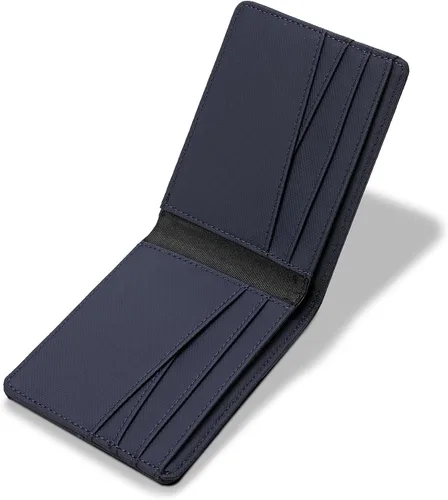 Vista 87 de Lanyani Carteras RFID Bifold Simple