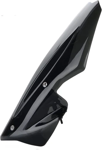 Vista 4 de GLoyer Motorcycle Windshield Compatible with Kawasaki Z900 2017-2018 2019 Motorcycle Motorbike ABS Wind Deflectors Windshield Windscreen with Black